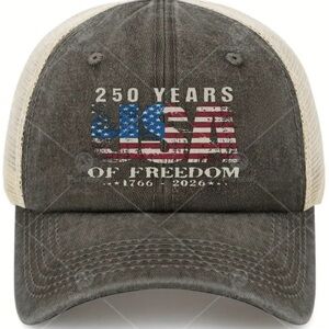USA  250 th birthday Freedom Trucker Hat
